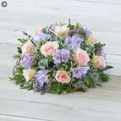 Rose and Freesia pastel posy