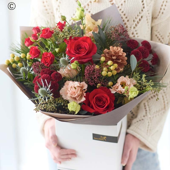 Festive Love and Joy Bouquet